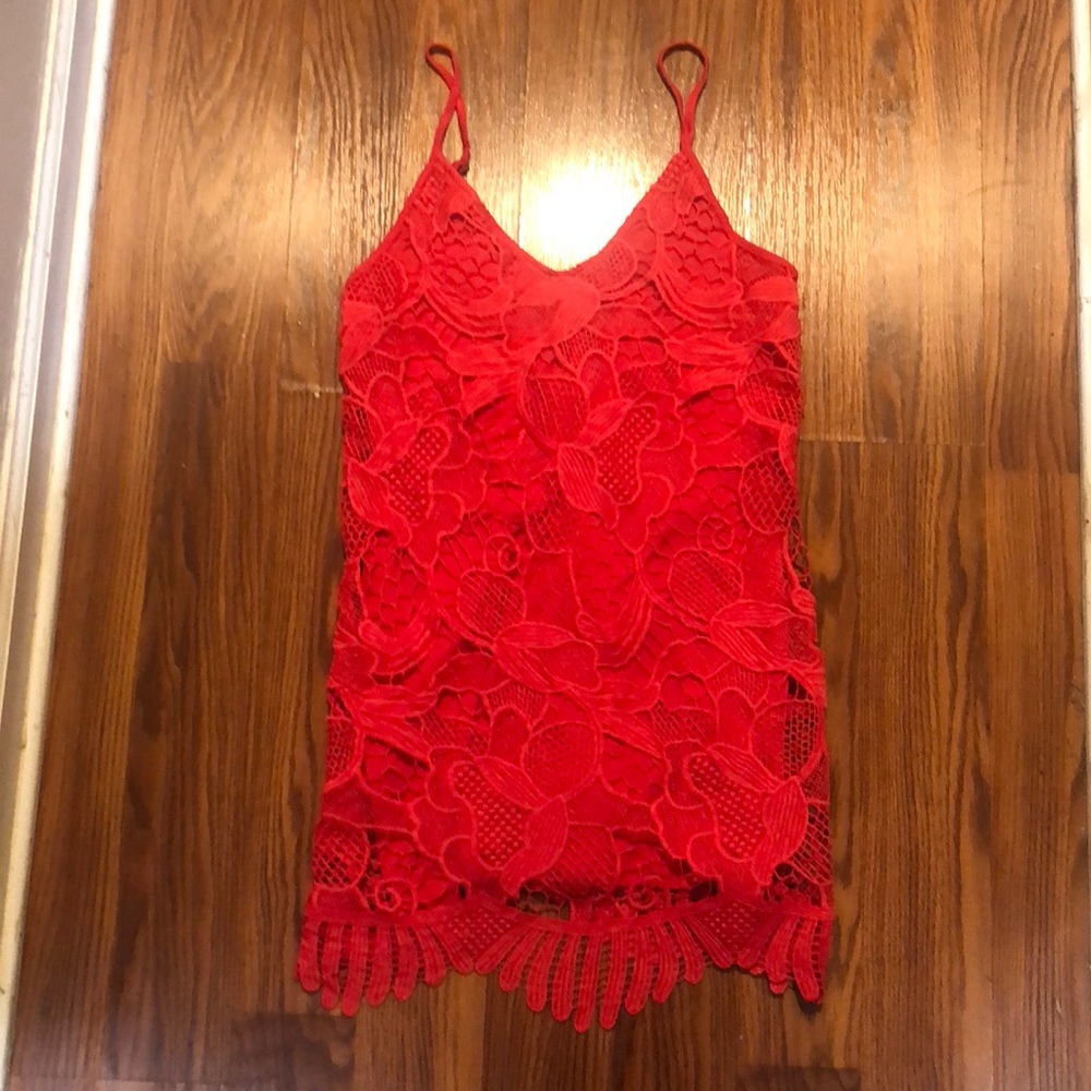 Red express dress